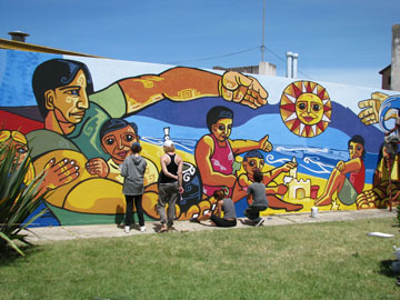 Imágen del mural (foto: Prensa MVG)