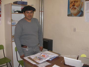 El técnico agropecuario Andres Román estará este miercoles en Mar Azul