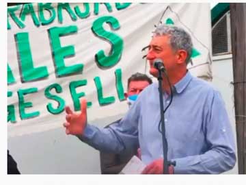 Necesidad electoral: Barrera, el año pasado, anunció el lote... estaba mal votado
