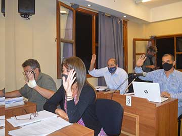 Concejales de Juntos. Fueron los que  más proyectos presentaron a primera sesión ordinaria
