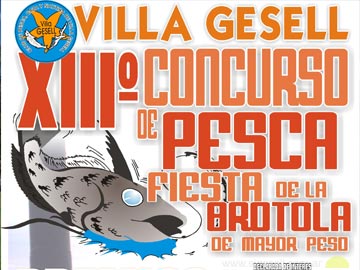 afiche promocional de las 13 fiesta de la Brotola