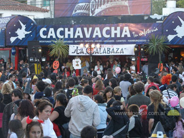 Una imágen de la edición 2008 de la Fiesta de la Calabaza
