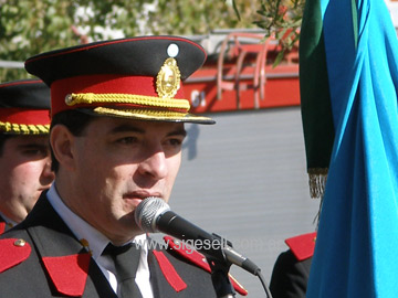 Fabián Camellino, Jefe de Bomberos confirmado