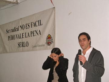 Leandro Caruso, flamante presidente
