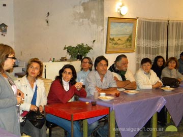 Una imágen de la primera reunión