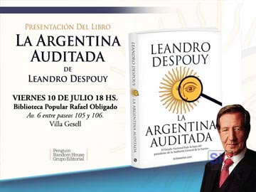 Leandro Despouy presentará en Gesell el fruto de su trabajo