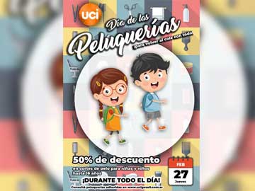 El descuento es del 50%  para niños hasta 12 años, y es durante este jueves 27