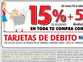 imágen de la promo de Disco    