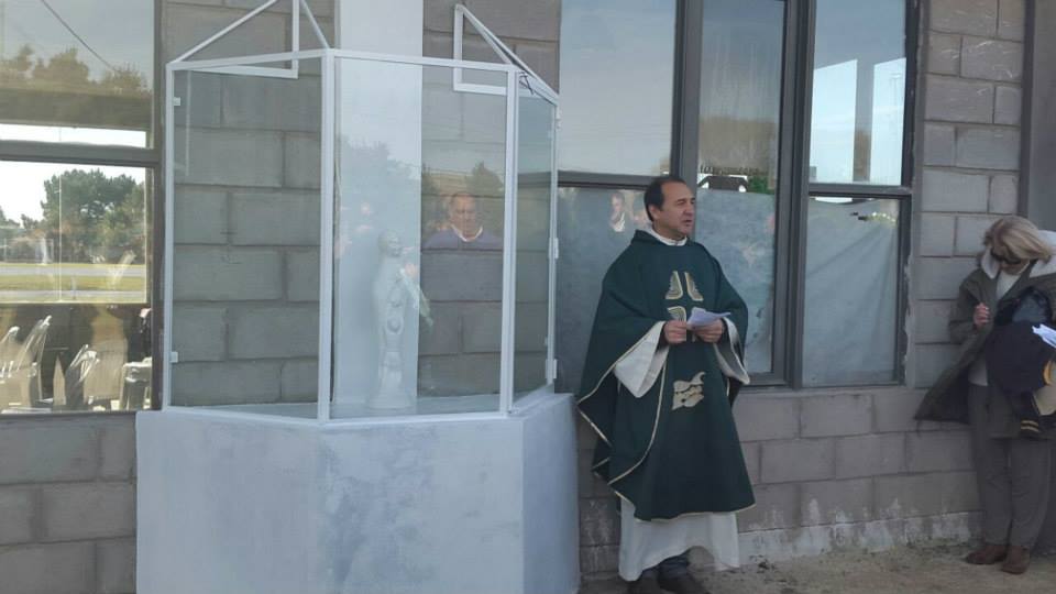 La Ermita que guarda la imágen de la patrona (foto G Sotelo)
