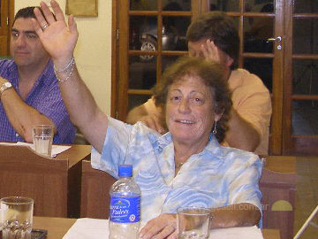 Marta Gaeta, alineada al intendente Jorge Rodriguez Erneta justificó el impuestazo