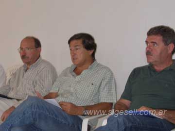 Juan Gobbi, Jesús Porrua y Luis Baldo (foto de archivo)