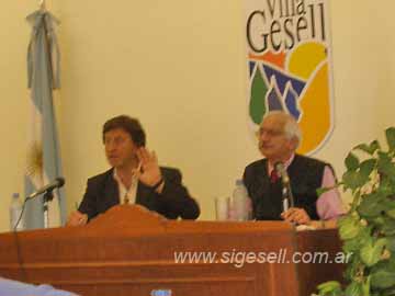 Presidente del Concejo Deliberante Aldo Canonne