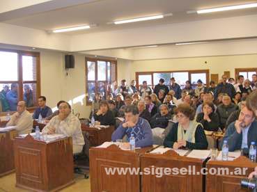 Una panoramica del Cocnejo deliberante hoy (foto Omar Zurko)