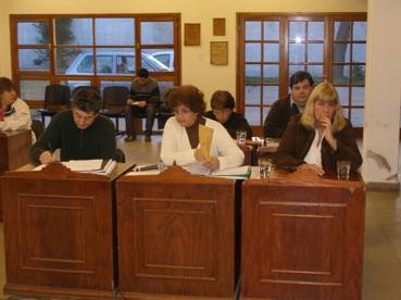 Bloque oficialista con Marta Soria Gesell, clave para la continuidad de la sesion