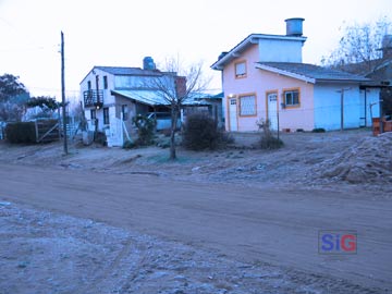 postal matutina de Monte Rincón: la helada de esta mañana