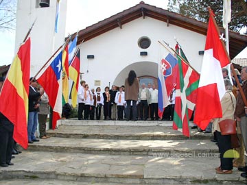 Villa Gesell siempre festejó el día del inmigrante (foto archivo 2005)