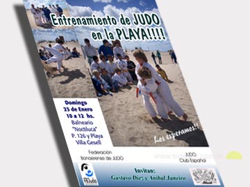 Afiche llegado a nuestra redacción con la actividad