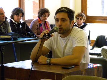 Hernán Luna hizo conocer a la prensa sus iniciativas