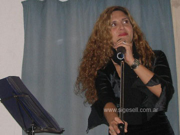 Mariela Villalonga, ganadora de Talento geselino y segunda detrás de Gaeta