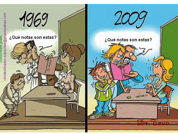 los roles han cambiado según pasan los años.. para pensar