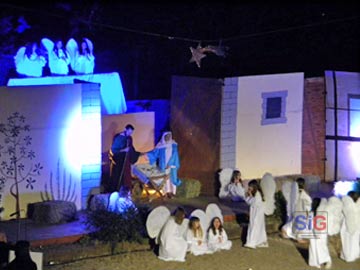 Jesus entre nosotros,un momento cúlmine de la representacion