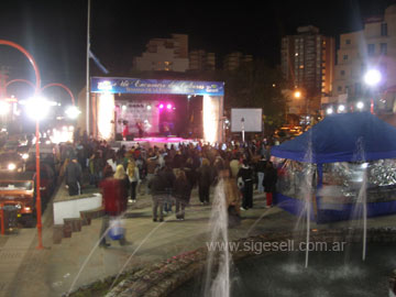 El escenario mayor. Este año con menos espacio para el público