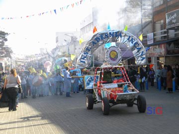 El desfile transformará en fiesta el centro de la ciudad
