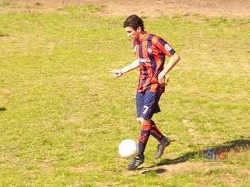 Juan Pablo Suarez anotó un tanto para San Lorenzo