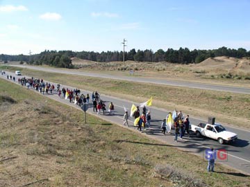 La Peregrinacion desde Pinamar, este año se realizará una version abreviada