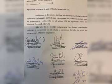 La sesión arrancó fuera del reglamento. Cambiemos y Crear plantearon la nulidad
