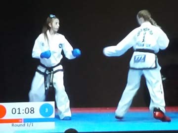 Maitena Rodriguez: oro en individual y contribuyó al oro del equipo nacional