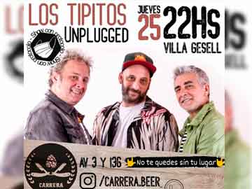 El anuncio del Show, como otros en el lugar. Sin noche, Villa Gesell condenó su temporada