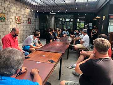 La reunión de Barrera con representantes del sector comercial. Frustracion en el Sector