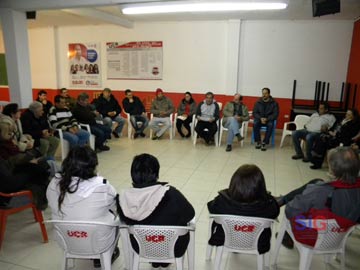 Ronda de martes: la reunion mostró a dirigentes de ambos sectores