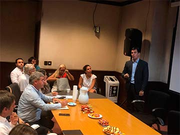 La reunion se realizó en la Secretaria de Vivienda de la Nacion