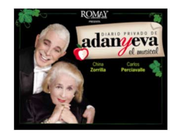 China Zorrilla y Carlos Perciavale, hoy martes en el Atlas     